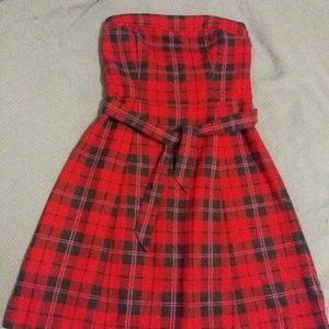 Strapless dress